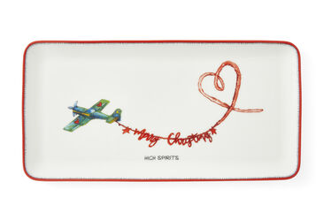 Kit Kemp Doodles Christmas Dessert Tray